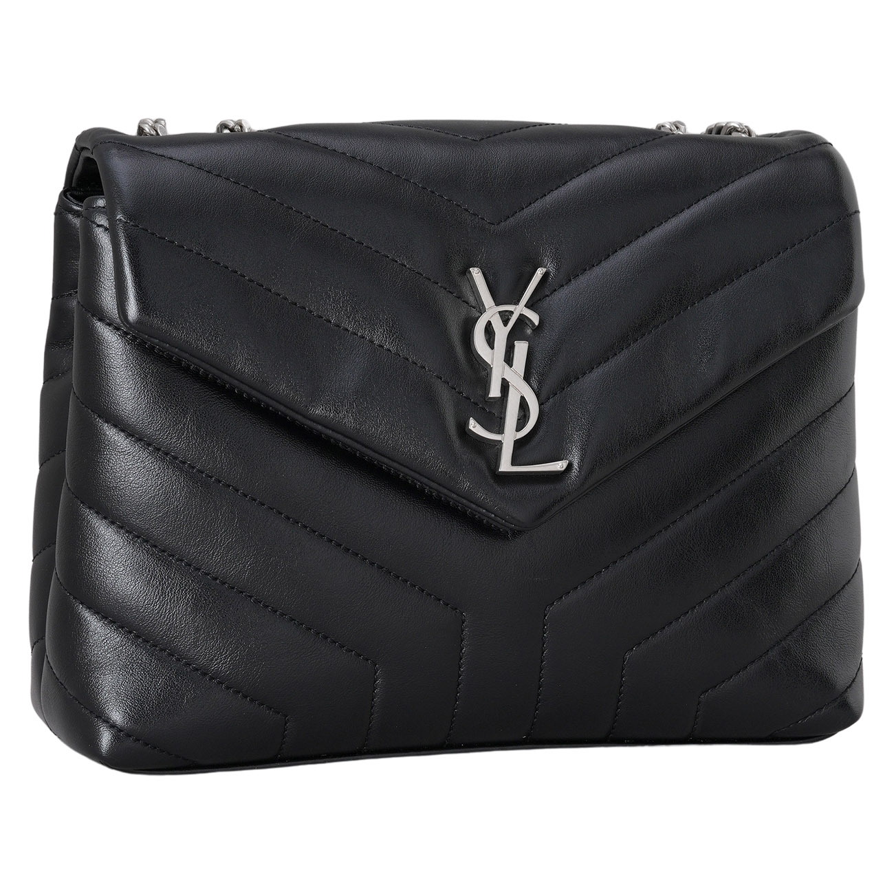 YVES SAINT LAURENT(USED)생로랑 494699 모노그램 쉐브론 루루백 스몰